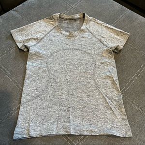 Lululemon Grey Swiftly Tech Short Sleeve Shirt